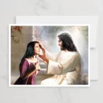 Jesus Forgives and Absolves Note Card Front Display Image