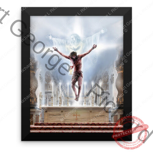 Most Holy Trinity Framed Art Print