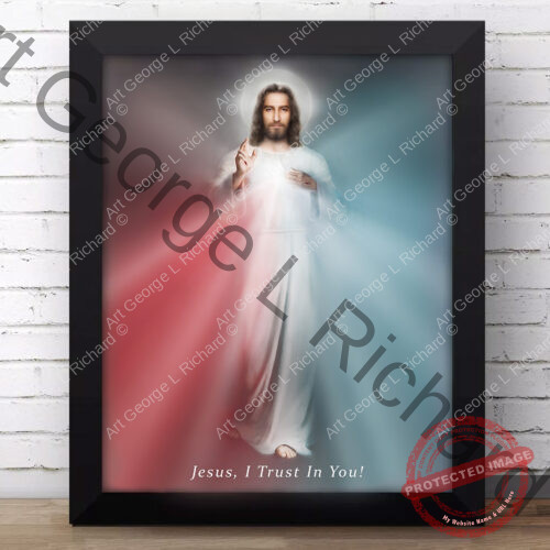 The Divine Mercy Framed Art Print