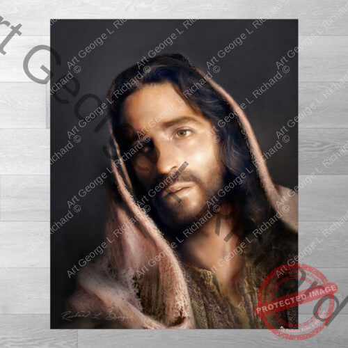 Portrait of the Christ Image Print