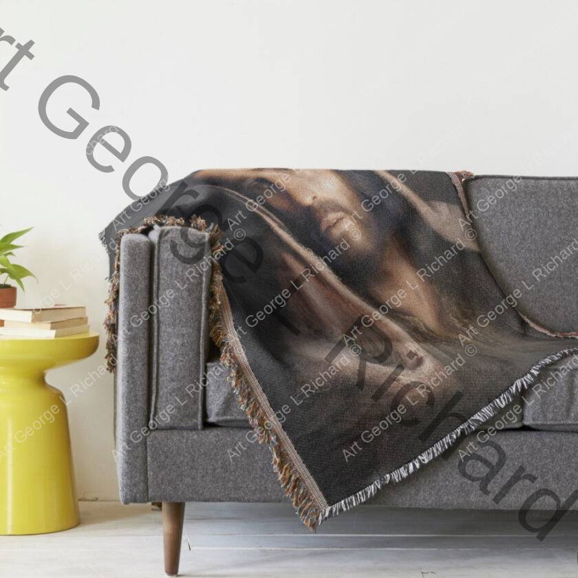 Woven Catholic Prayer Throws