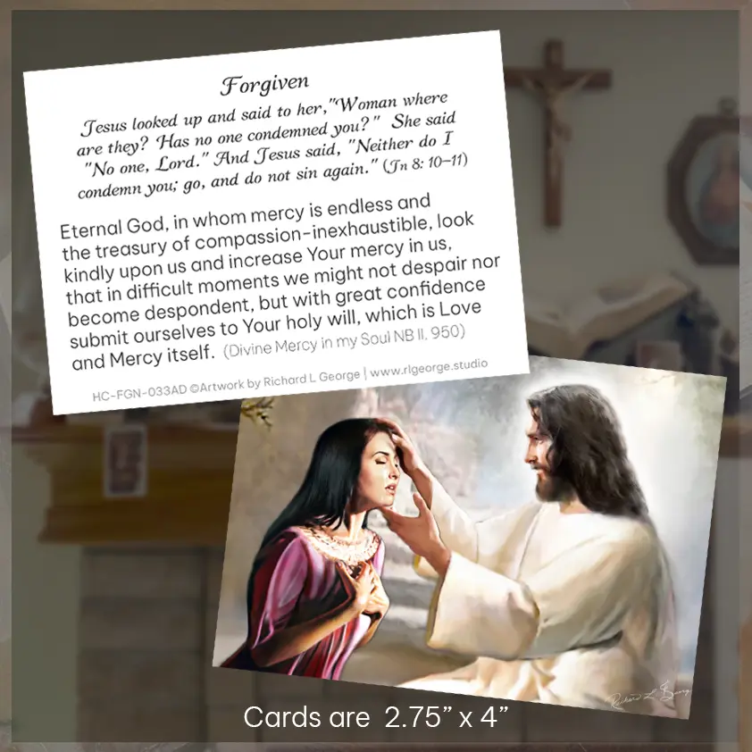 The Forgiven Prayer Card display image