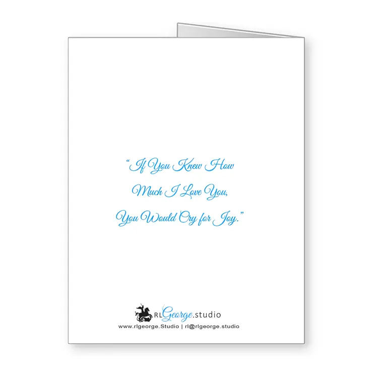 Our Lady of Medjugorje Note Card Back Option 2 Display image