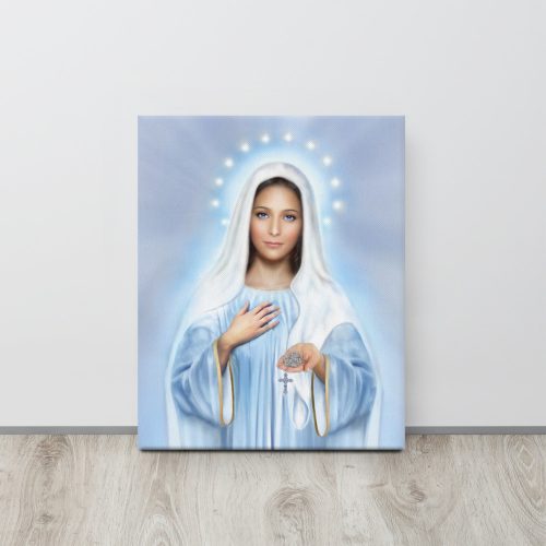 Our Lady of Medjugorje Canvas Art Print