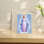 Our Lady of Grace Our Lady of Tihaljina Medjugorje Note Card display