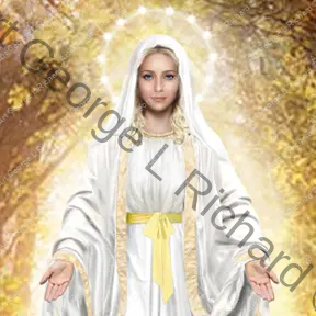 Image of Our Lady of Champian Our Lady of Good Help Religious Art By Artist RL George