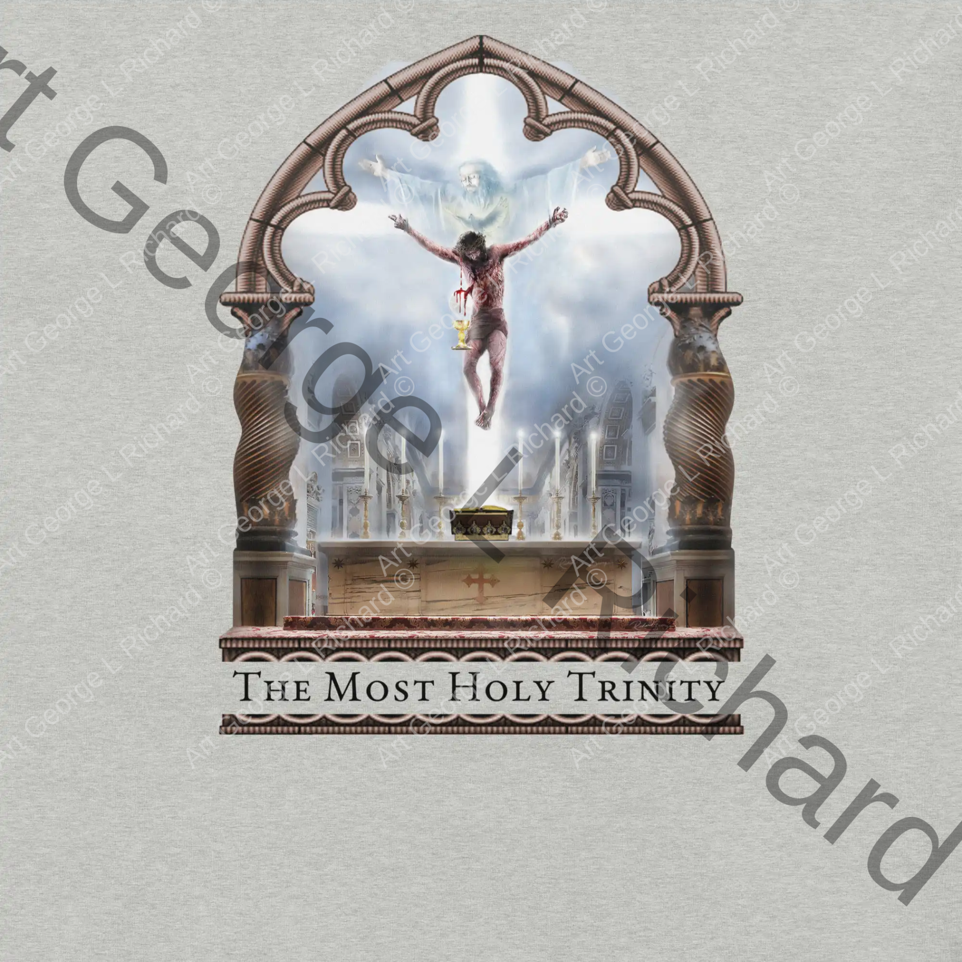 The Most holy Trinity Unisex t-shirt