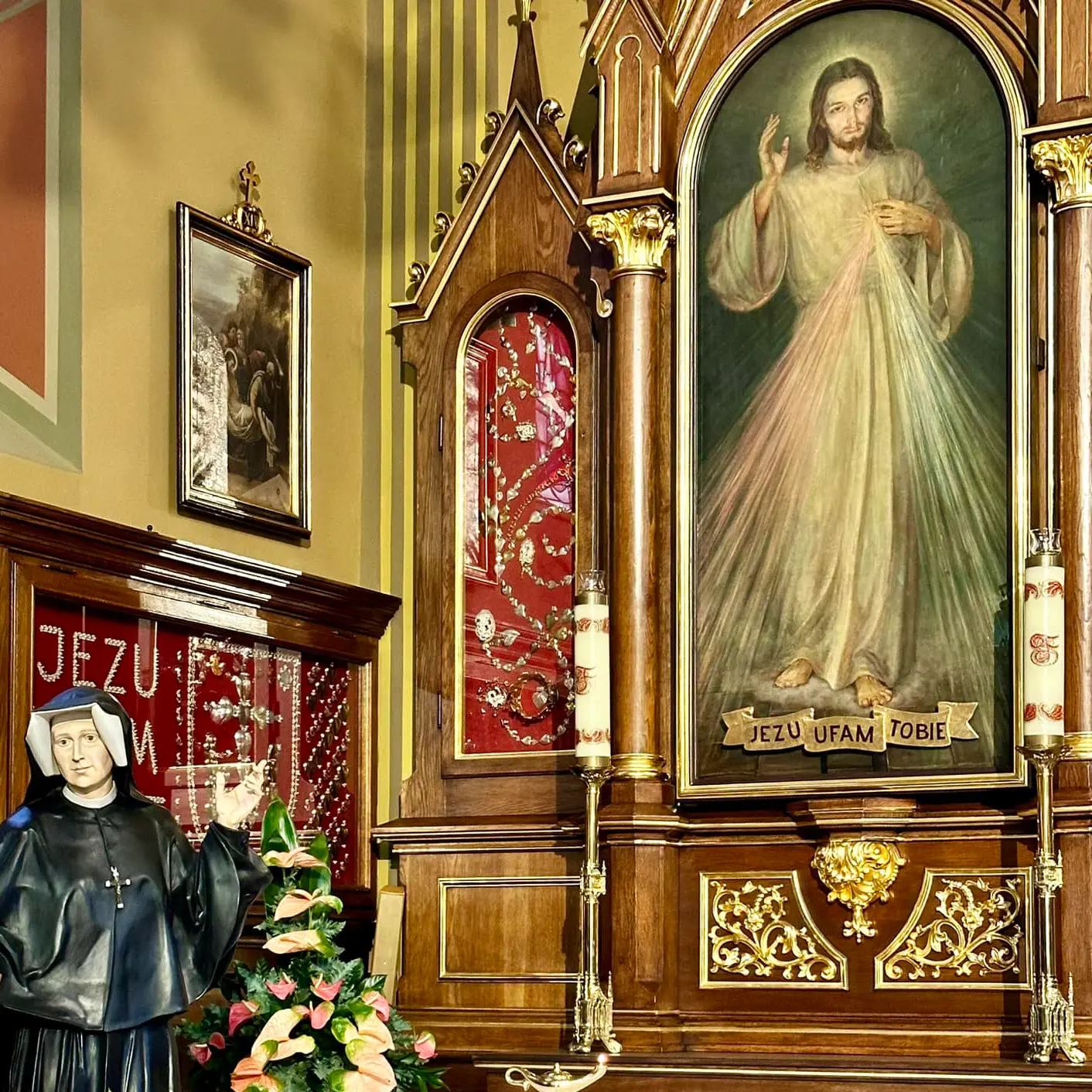 Photograph of The Adolf Hyla Divine Mercy Image